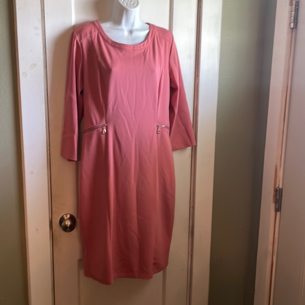 Pink dress from New York and Company size large